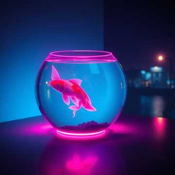 霓虹鱼缸