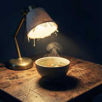 旧饭桌的灯-版本2