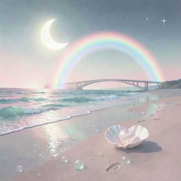 浪花咬碎星光