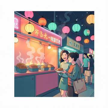 夜市の味