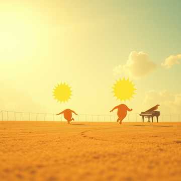 两枚小太阳