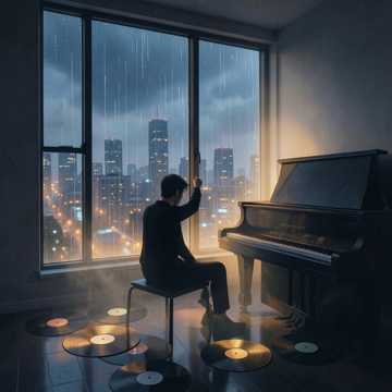 雨声敲窗