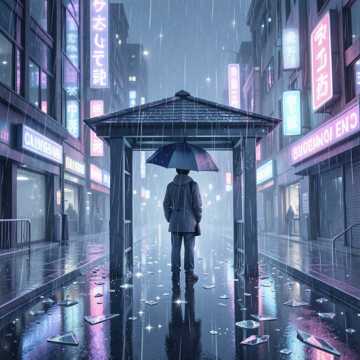 雨在伞外下了一整夜-版本2