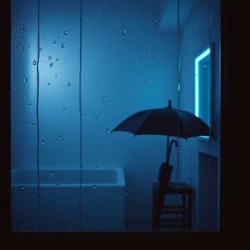 被雨困住的房间