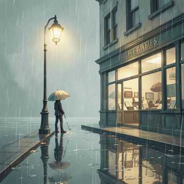 雨落街角