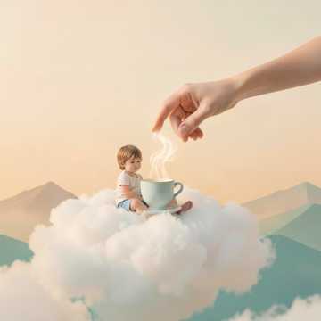 茶汤慢慢凉