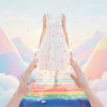 彩虹毯子卷蛋糕