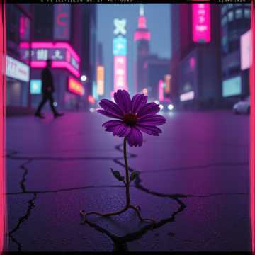 孤心的花