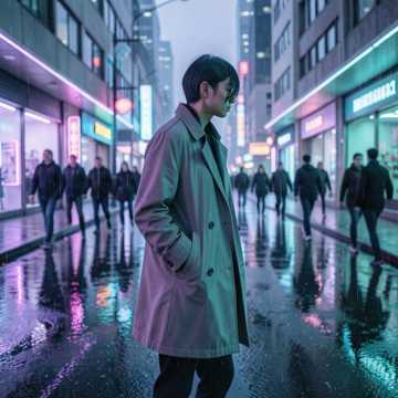 霓虹装冷