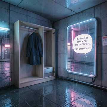 雨丝空椅