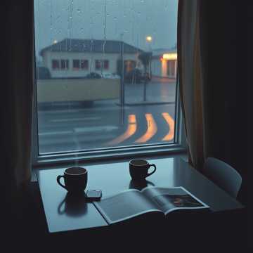 雨打空窗