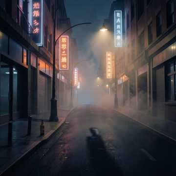 霓虹烧成灰