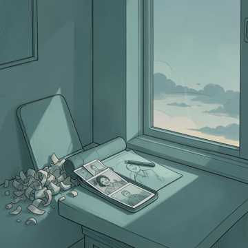 铅笔写进黄昏