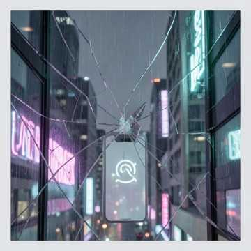 Shattered Glass Rain