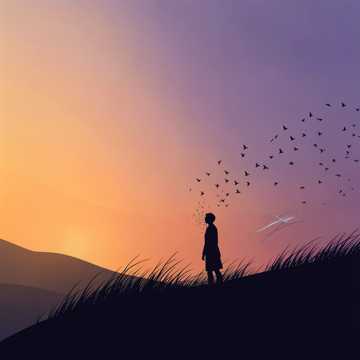晚霞