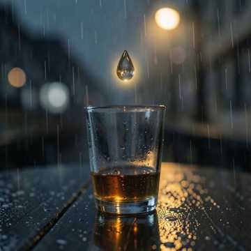 雨把路灯酿成了酒-版本2