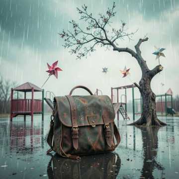 旧书包与雨-版本2
