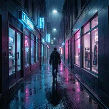 霓虹空巷