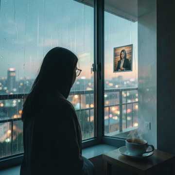 旧雨声里打湿的眼