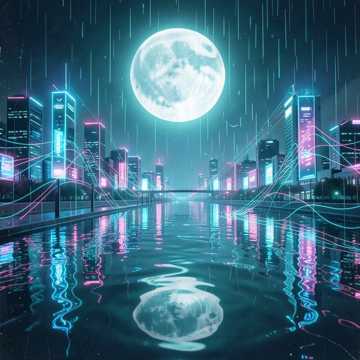 霓虹照月-版本2
