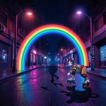 魔法霓虹蹦蹦跳