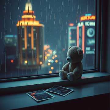 雨打空窗
