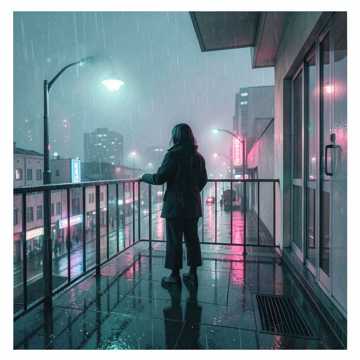 长夜微雨