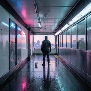 七点半的地铁