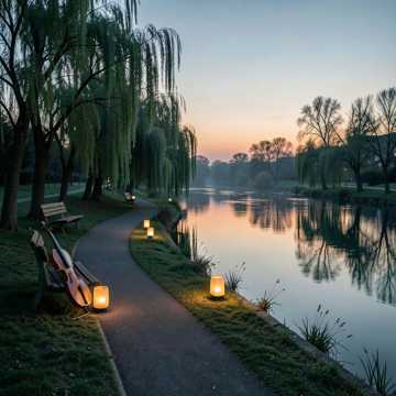 松花江岸的四季诗
