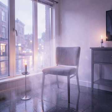 Empty Chair at Dawn
