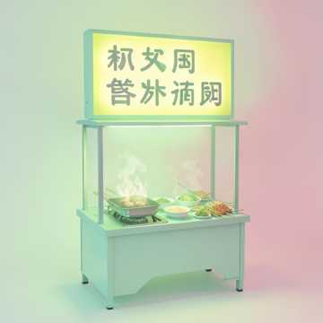 清华园绿腿摊