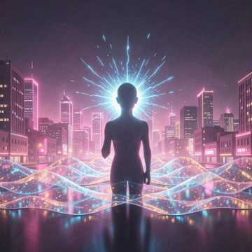 霓虹触电夜