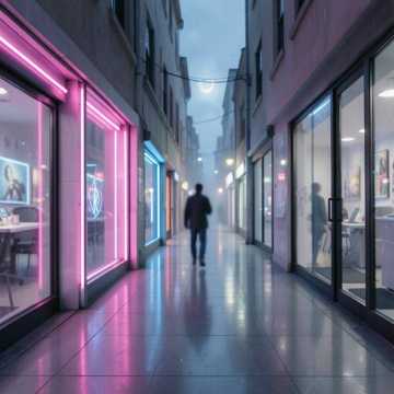 霓虹背面