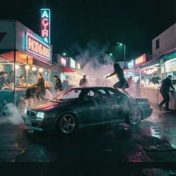 夜里晃一晃