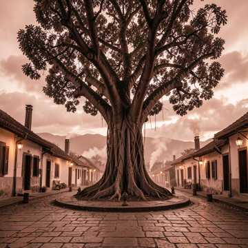 长胜老榕树口