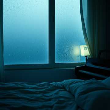 屏幕里的雨