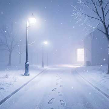 十二月的风雪