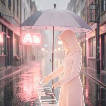 雨伞下的静电