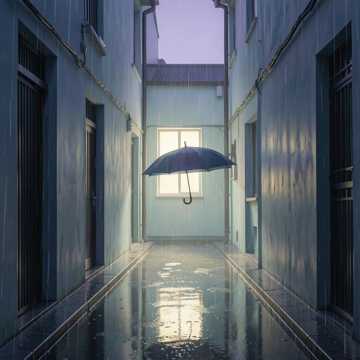 雨落听檐铃
