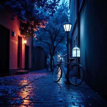 紫花巷的雨季