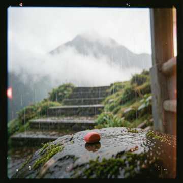 路过黄龙山的云