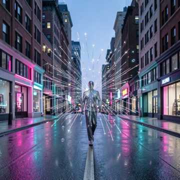 銀のフレアと夜明け前