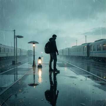 静心听雨，淡看朝夕