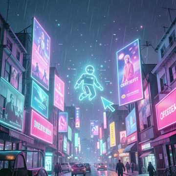 霓虹色头像已离线