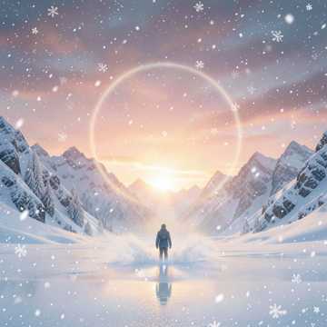 雪花追不上日落
