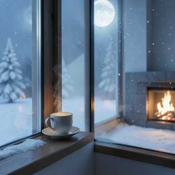 茶烟蘸雪
