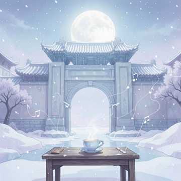 雪落长安