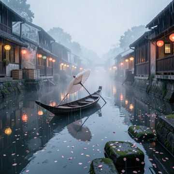 烟雨碎江南