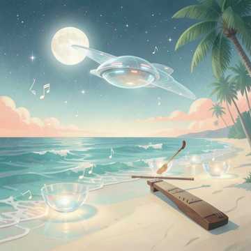 水晶钵接引宇宙舱
