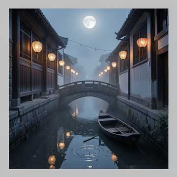 烟雨里，落花谜